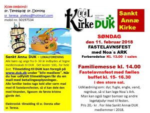 Sankt Annæ Kirke DUK og Noas ark - redigeret