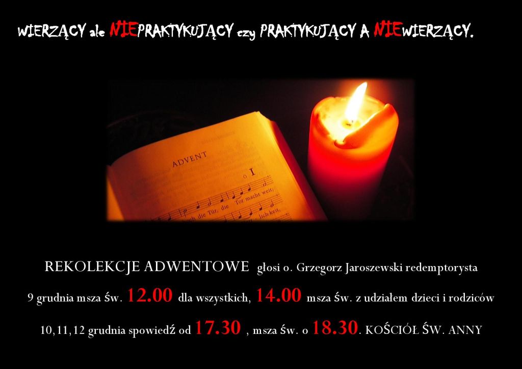 REKOLEKCJE 2018