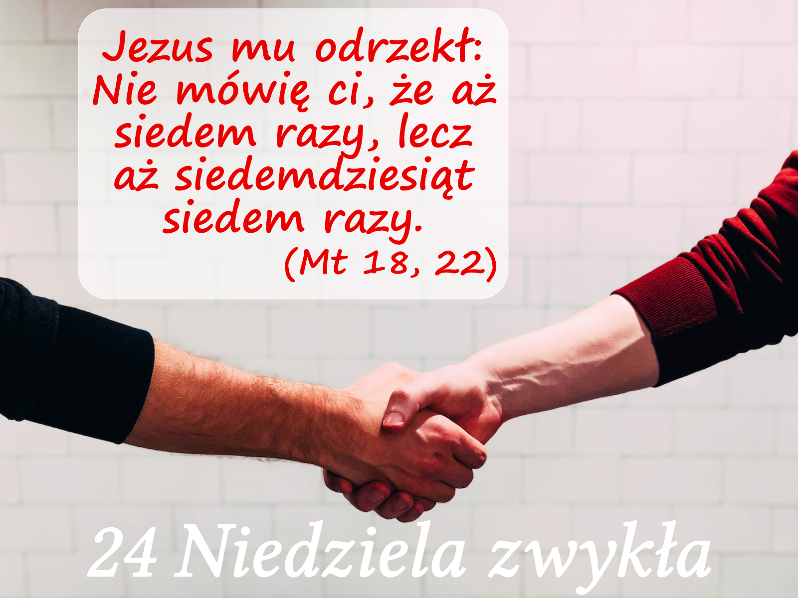 Read more about the article 24 Niedziela Zw.